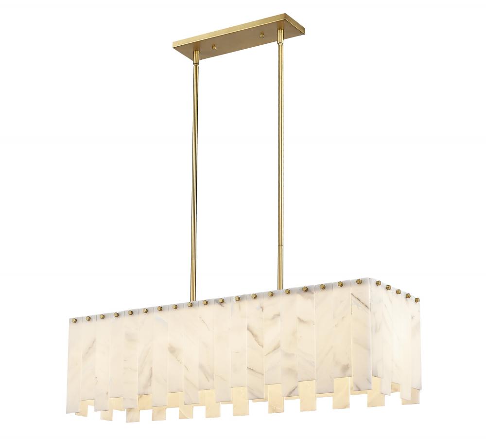 5 Light Linear Chandelier