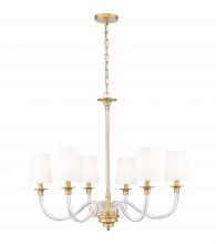 Z-Lite 1950-6RB - 6 Light Chandelier