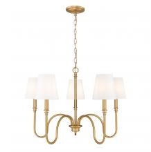 Z-Lite 4505-5RB - 5 Light Chandelier