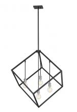 Z-Lite 478P34-MB-BN - 4 Light Chandelier