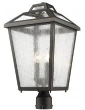 Z-Lite 539PHBR-ORB - 3 Light Outdoor Post Mount Fixture