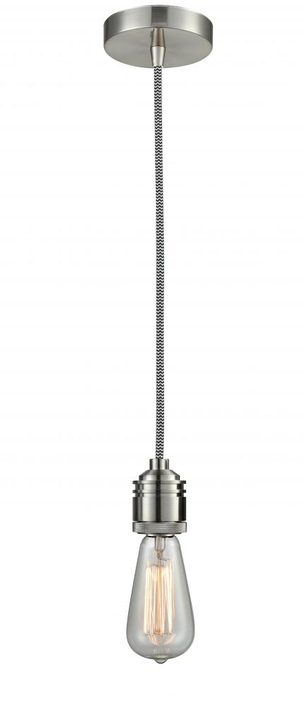 Winchester - 1 Light - 2 inch - Satin Nickel - Cord hung - Mini Pendant