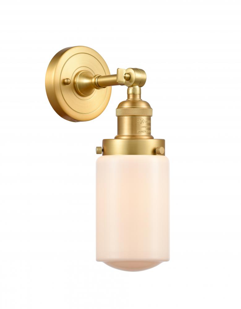 Dover - 1 Light - 5 inch - Satin Gold - Sconce