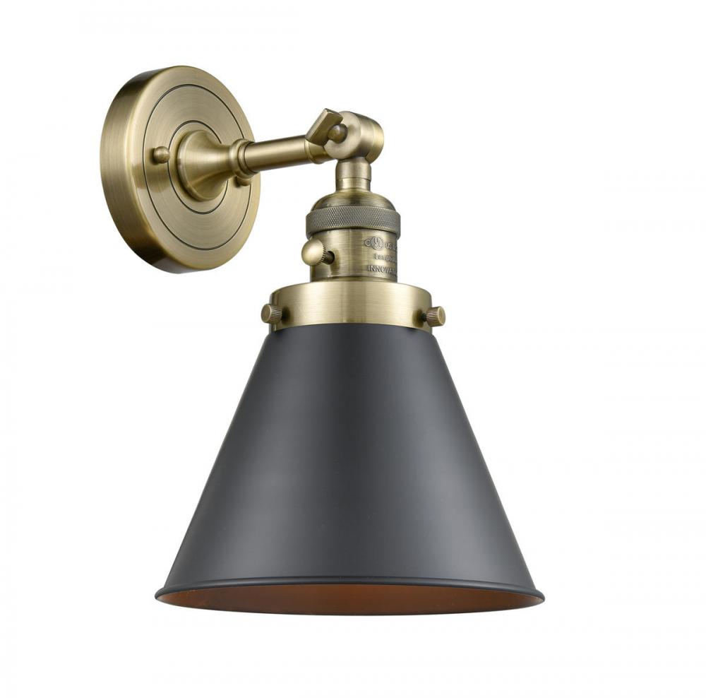 Appalachian - 1 Light - 8 inch - Antique Brass - Sconce