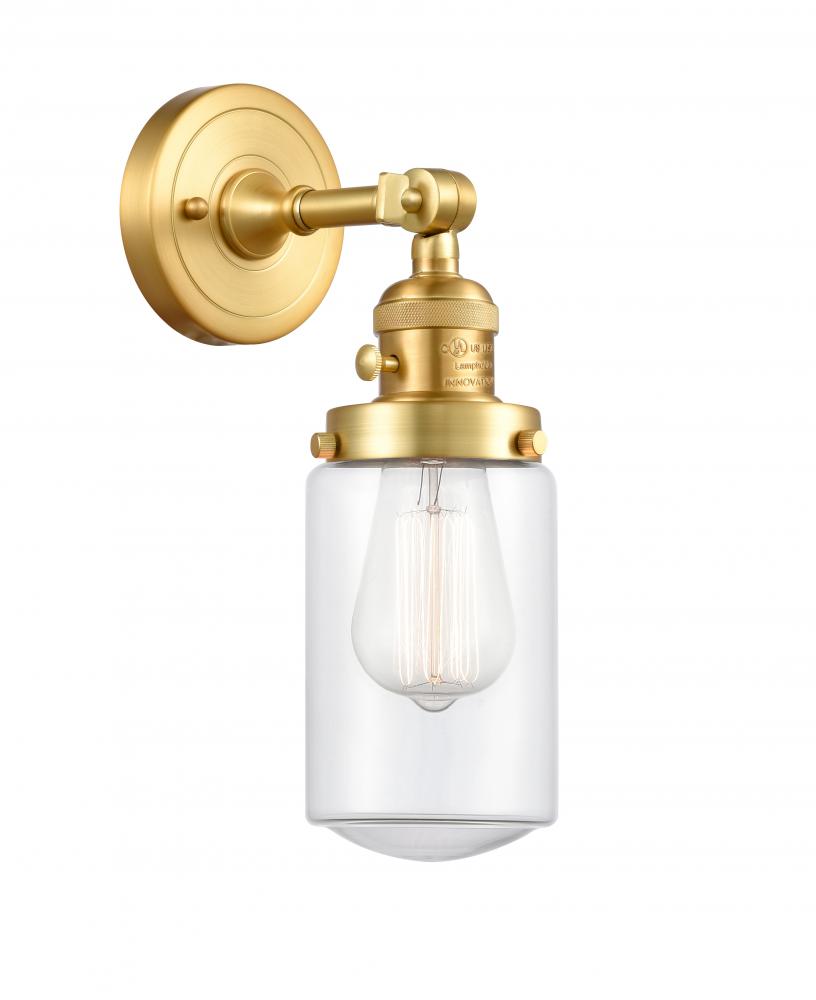 Dover - 1 Light - 5 inch - Satin Gold - Sconce