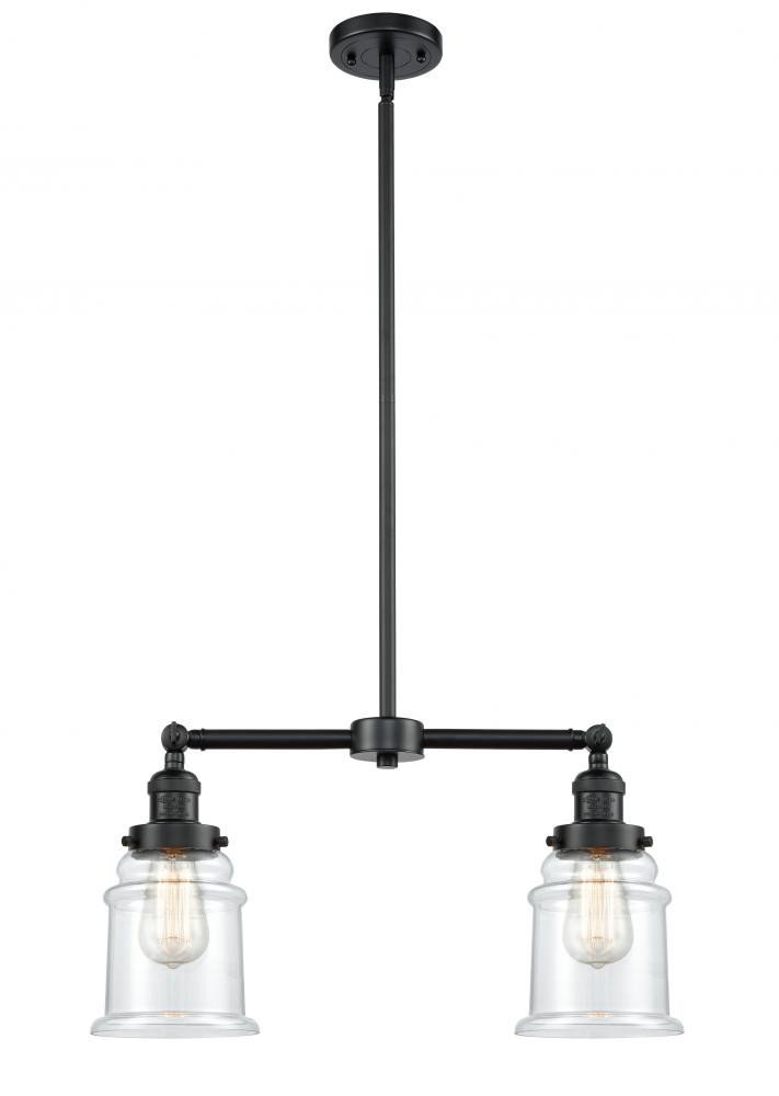 Canton - 2 Light - 21 inch - Oil Rubbed Bronze - Stem Hung - Island Light