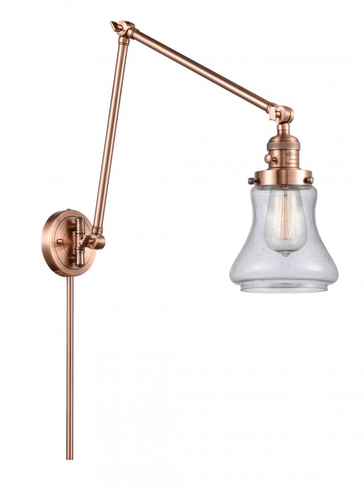 Bellmont - 1 Light - 8 inch - Antique Copper - Swing Arm