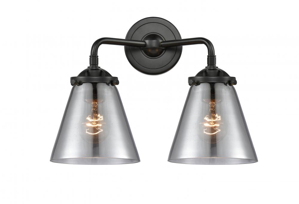 Cone - 2 Light - 14 inch - Oil Rubbed Bronze - Bath Vanity Light