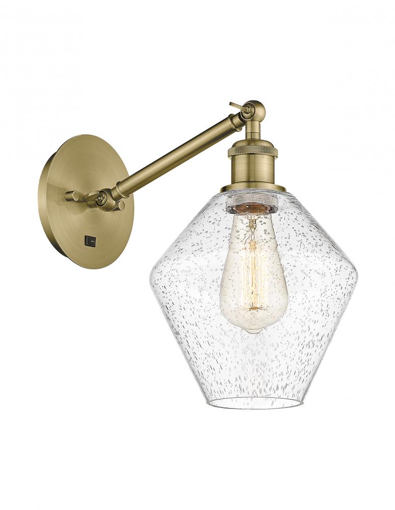 Cindyrella - 1 Light - 8 inch - Antique Brass - Sconce