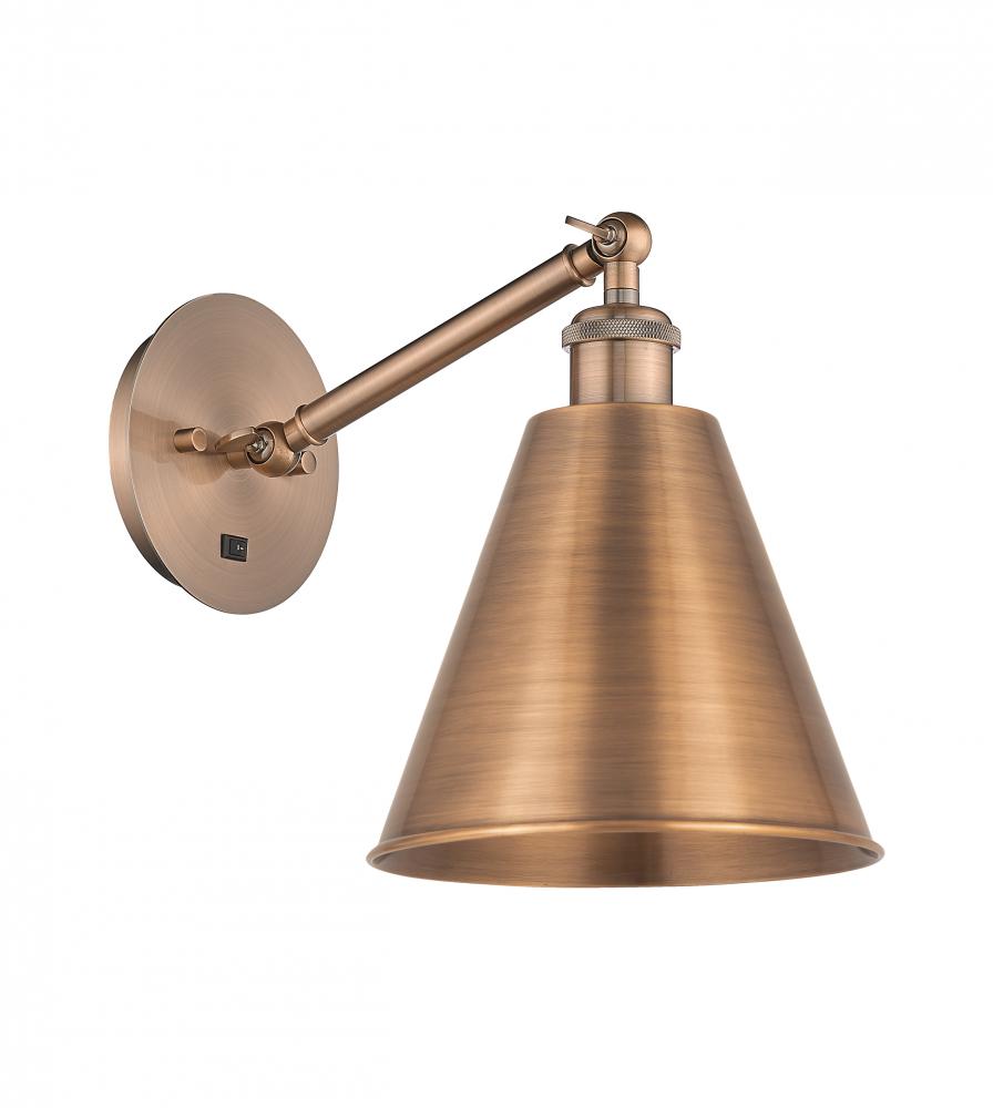 Berkshire - 1 Light - 8 inch - Antique Copper - Sconce