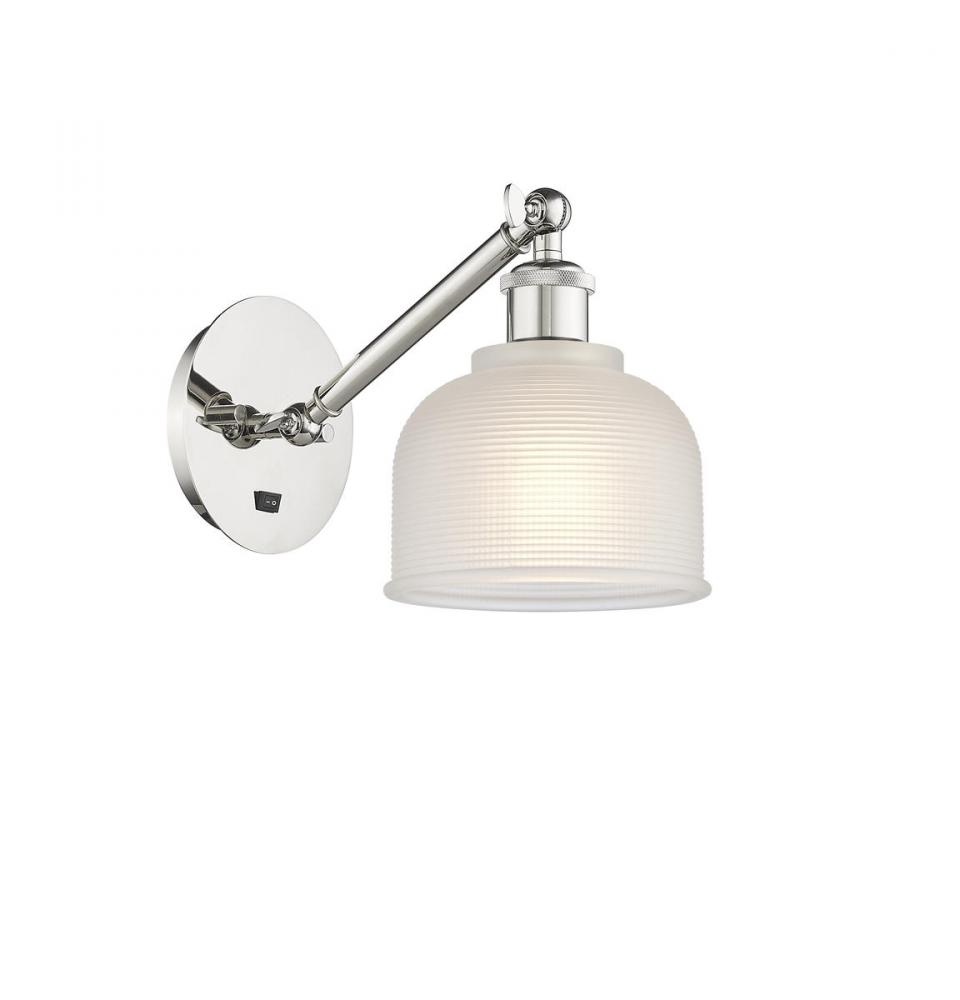 Dayton - 1 Light - 6 inch - Polished Nickel - Sconce