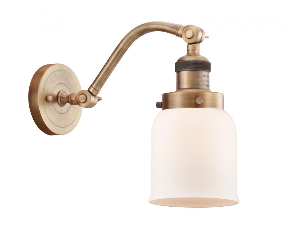 Bell - 1 Light - 5 inch - Brushed Brass - Sconce