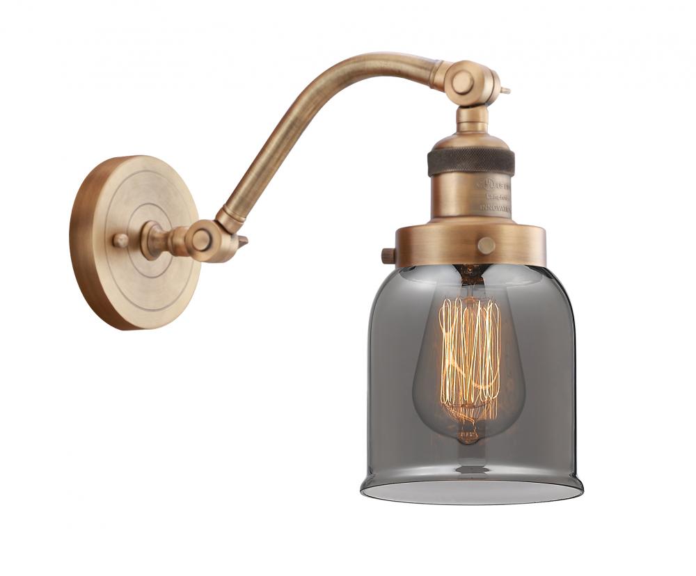 Bell - 1 Light - 5 inch - Brushed Brass - Sconce