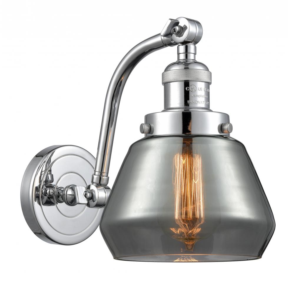 Fulton - 1 Light - 7 inch - Polished Chrome - Sconce