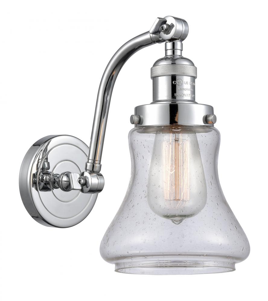 Bellmont - 1 Light - 7 inch - Polished Chrome - Sconce