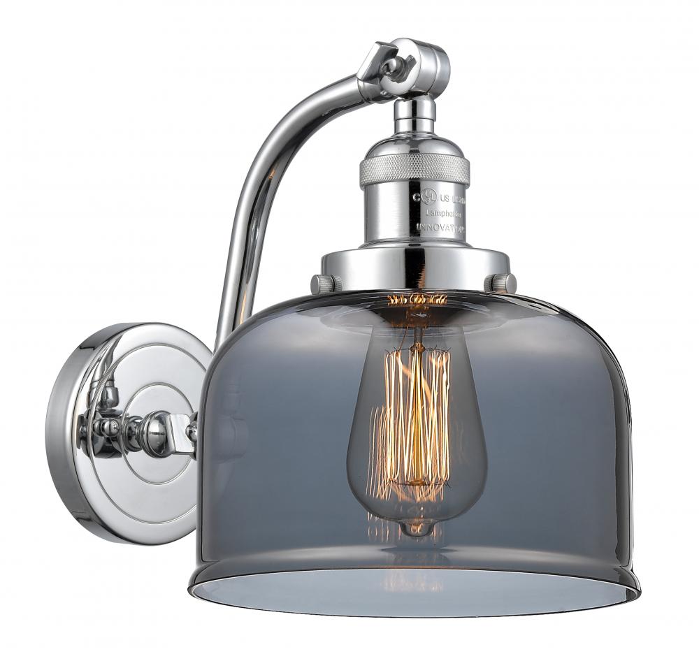 Bell - 1 Light - 8 inch - Polished Chrome - Sconce