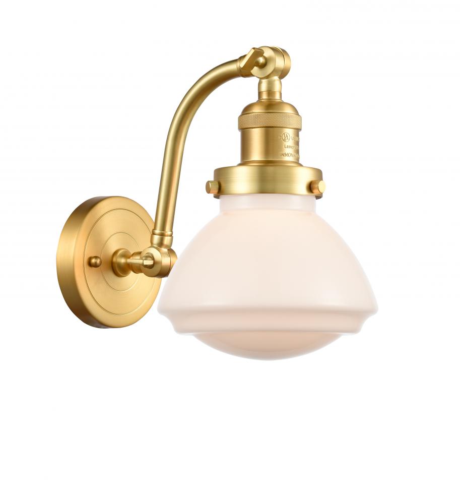 Olean - 1 Light - 7 inch - Satin Gold - Sconce