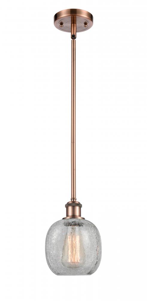 Belfast - 1 Light - 6 inch - Antique Copper - Mini Pendant