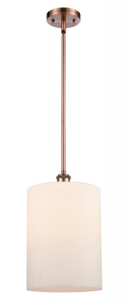 Cobbleskill - 1 Light - 9 inch - Antique Copper - Mini Pendant