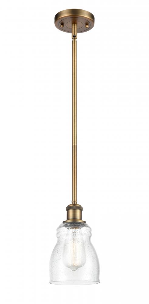 Ellery - 1 Light - 5 inch - Brushed Brass - Mini Pendant