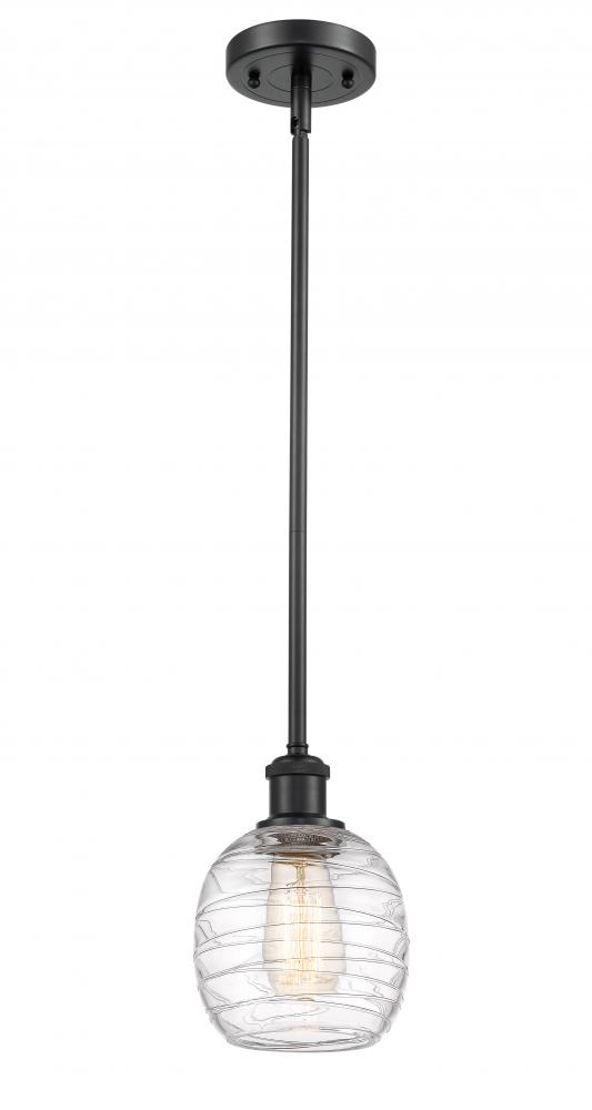 Belfast - 1 Light - 6 inch - Matte Black - Mini Pendant