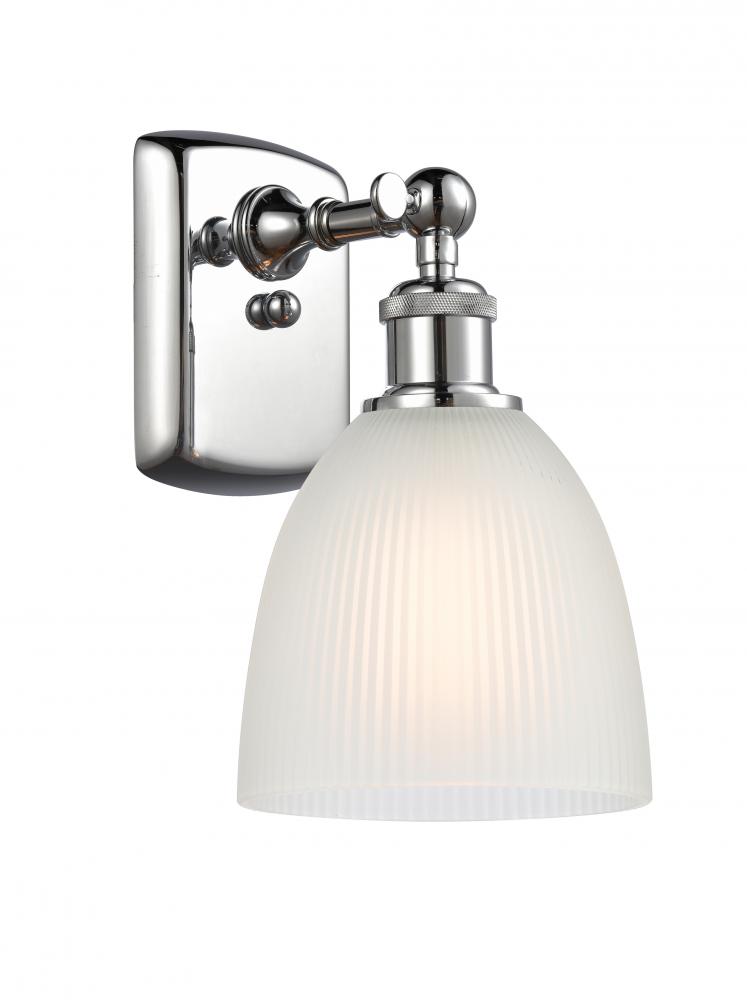 Castile - 1 Light - 6 inch - Polished Chrome - Sconce