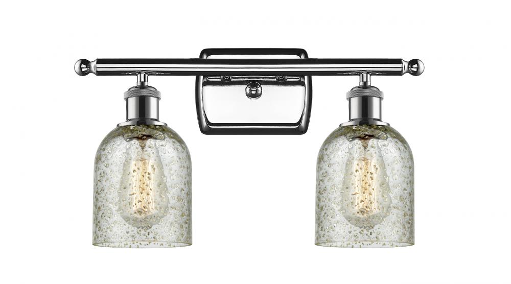 Caledonia - 2 Light - 15 inch - Polished Chrome - Bath Vanity Light