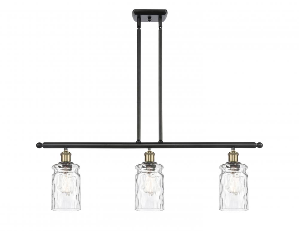 Candor - 3 Light - 36 inch - Black Antique Brass - Cord hung - Island Light