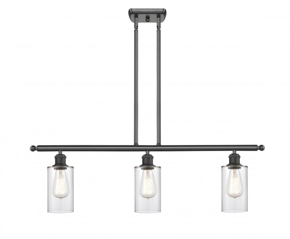 Clymer - 3 Light - 36 inch - Oil Rubbed Bronze - Cord hung - Island Light