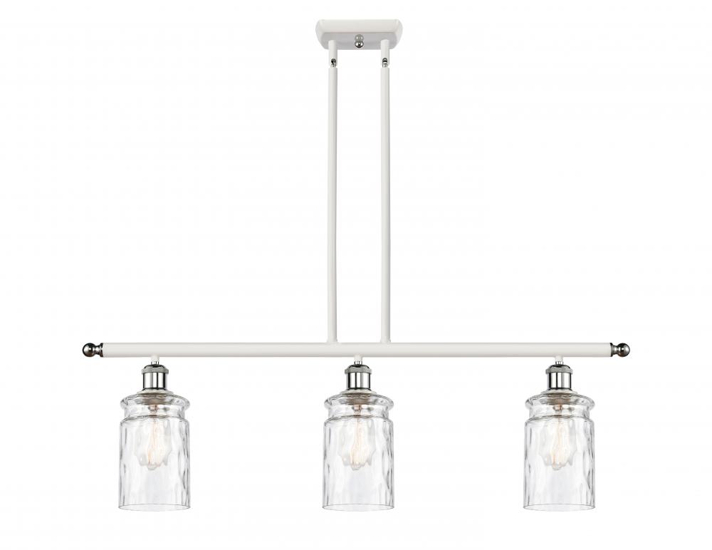 Candor - 3 Light - 36 inch - White Polished Chrome - Cord hung - Island Light