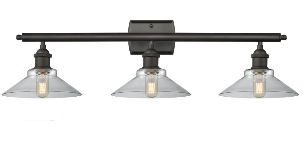 Orwell - 3 Light - 28 inch - Oil Rubbed Bronze - Bath Vanity Light