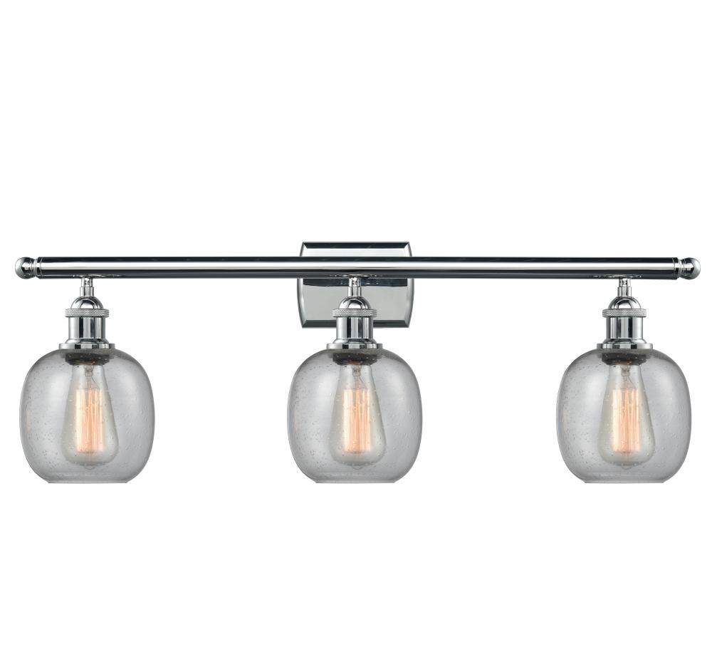 Belfast - 3 Light - 26 inch - Polished Chrome - Bath Vanity Light