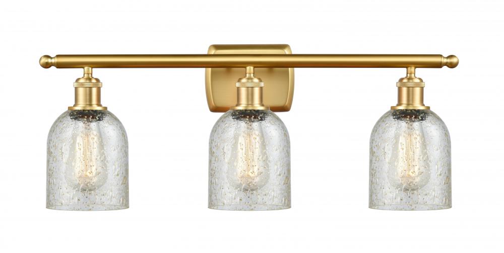 Caledonia - 3 Light - 25 inch - Satin Gold - Bath Vanity Light