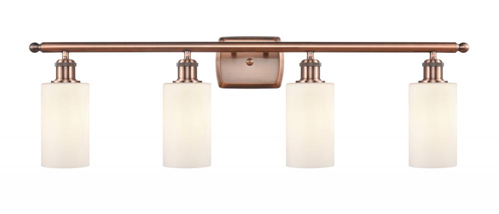 Clymer - 4 Light - 34 inch - Antique Copper - Bath Vanity Light