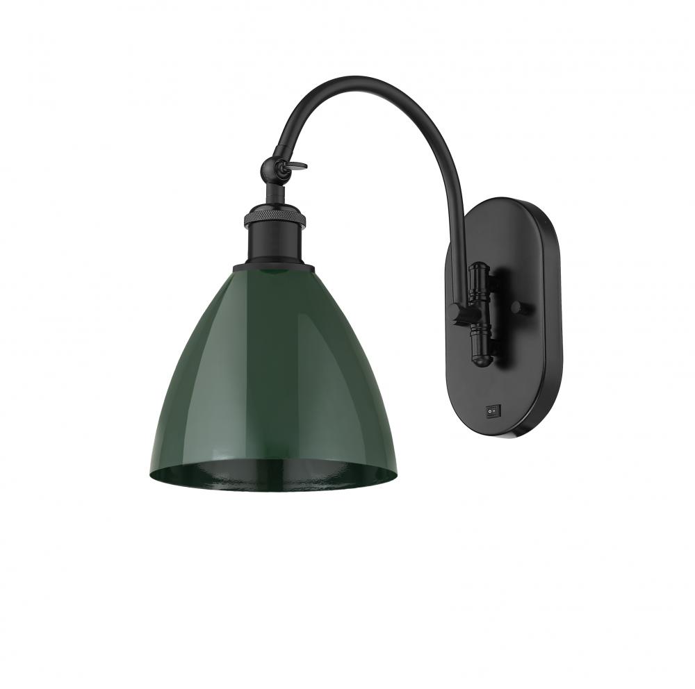 Plymouth - 1 Light - 8 inch - Matte Black - Sconce