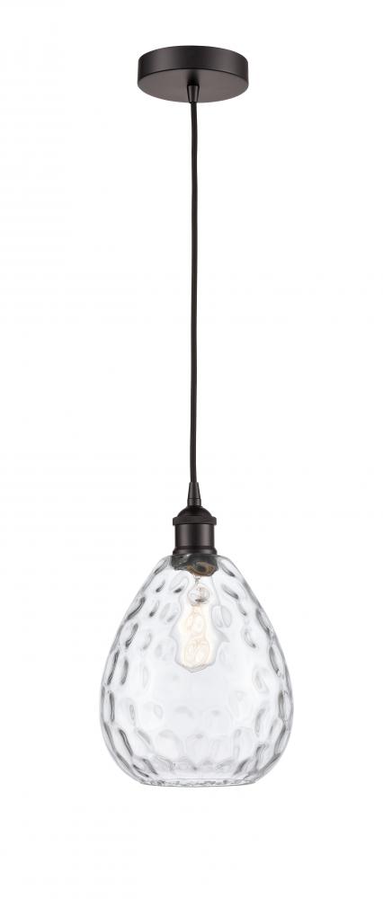 Waverly - 1 Light - 8 inch - Oil Rubbed Bronze - Cord hung - Mini Pendant