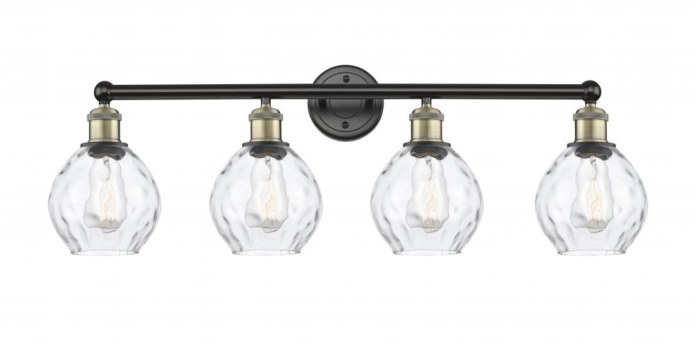 Waverly - 4 Light - 33 inch - Black Antique Brass - Bath Vanity Light