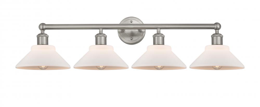 Orwell - 4 Light - 35 inch - Brushed Satin Nickel - Bath Vanity Light