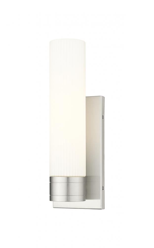 Boreas - 1 Light - 5 inch - Satin Nickel - Sconce