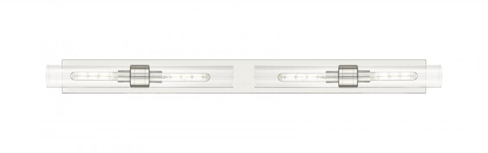 Boreas - 4 Light - 51 inch - Satin Nickel - Bath Vanity Light