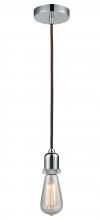 Innovations Lighting 100PC-10BR-0PC - Whitney - 1 Light - 2 inch - Polished Chrome - Cord hung - Mini Pendant