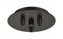 Innovations Lighting 103-OB - Custom Cord 3 Light 5.875 inch Multi Port Canopy