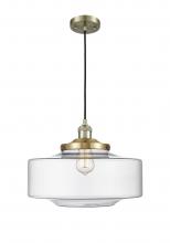 Innovations Lighting 201C-AB-G692-16 - Bridgeton - 1 Light - 16 inch - Antique Brass - Cord hung - Mini Pendant