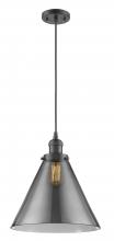 Innovations Lighting 201C-OB-G43-L - Cone - 1 Light - 12 inch - Oil Rubbed Bronze - Cord hung - Mini Pendant