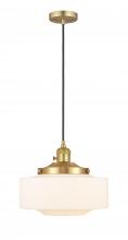 Innovations Lighting 201CSW-SG-G691-12 - Bridgeton - 1 Light - 16 inch - Satin Gold - Cord hung - Mini Pendant