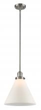 Innovations Lighting 201S-SN-G41-L - Cone - 1 Light - 12 inch - Brushed Satin Nickel - Stem Hung - Mini Pendant