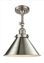 Innovations Lighting 201F-SN-M10 - 1 Light Briarcliff 10 inch Semi-Flush Mount