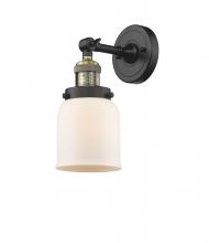 Innovations Lighting 203-BAB-G51 - Bell - 1 Light - 5 inch - Black Antique Brass - Sconce