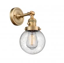 Innovations Lighting 203SW-BB-G204-6-LED - Beacon - 1 Light - 6 inch - Brushed Brass - Sconce