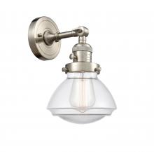 Innovations Lighting 203SW-SN-G322 - Olean - 1 Light - 7 inch - Brushed Satin Nickel - Sconce